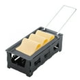 thumbnail image 2 of Fdit Mini Raclette, Mini Raclette Set,Portable Non-Stick Cheese Raclette Rotaster Baking Tray Stove Set Home Kitchen Grilling Tool, 2 of 10