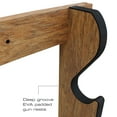thumbnail image 4 of Rush Creek Creations 5-Gun Wall Rack American Cherry Finish, 4 of 4