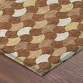thumbnail image 3 of Addison Rugs Chantille Indoor/Outdoor Transitional Geometric Paprika Machine Washable Runner Rug, 2'3" x 7'6", 3 of 8