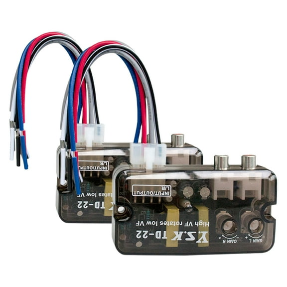 Pawsdot Car Audio Adapter High to Low Frequency Converter for Amplifier