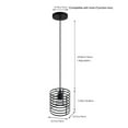 thumbnail image 3 of Vintage Industrial Light Fixtures Ceiling Iron Art Metal Loft Cage Hanging Lamp, 3 of 8
