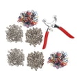 thumbnail image 1 of Snaps Buttons Kit, Stainless Steel Metal Snaps Buttons Widely  Easy To Use  for Bags for Shirts, 1 of 7