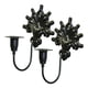 thumbnail image 1 of 2 candelabros de pared para velas de palo, decoración de pared de hierro, vaso para velas, ideal para fiestas de estilo rústico o aniversarios. Negro, 1 of 8