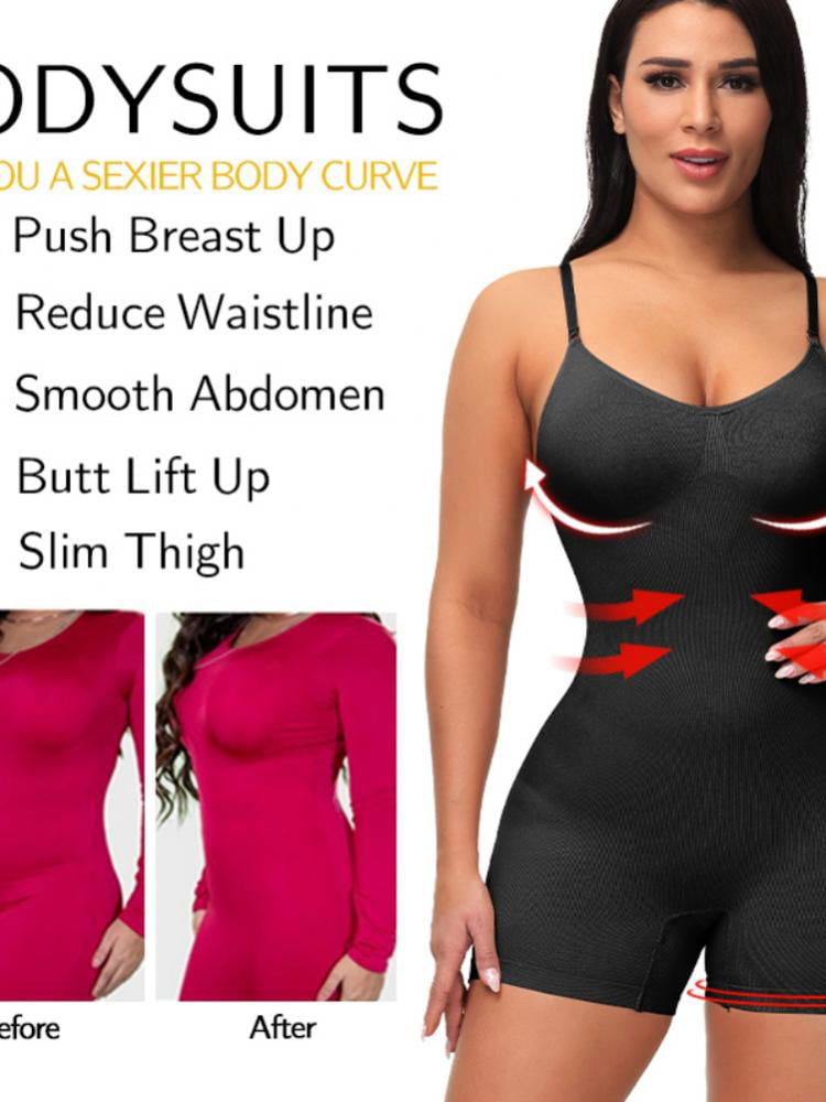 Zupora Seamless Bodysuit for Women Shapewear Tummy Control Slimming body  shaper Waist Trainer Jumpsuit Bra Top 