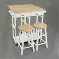 thumbnail image 4 of American Trails Breakfast Cart with Drop-Leaf Table, American Maple Top, Square - White, 4 of 20