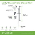 thumbnail image 7 of Symmons 499515Trm Verity Hydromersion Pressure Balanced Shower System - Nickel, 7 of 7