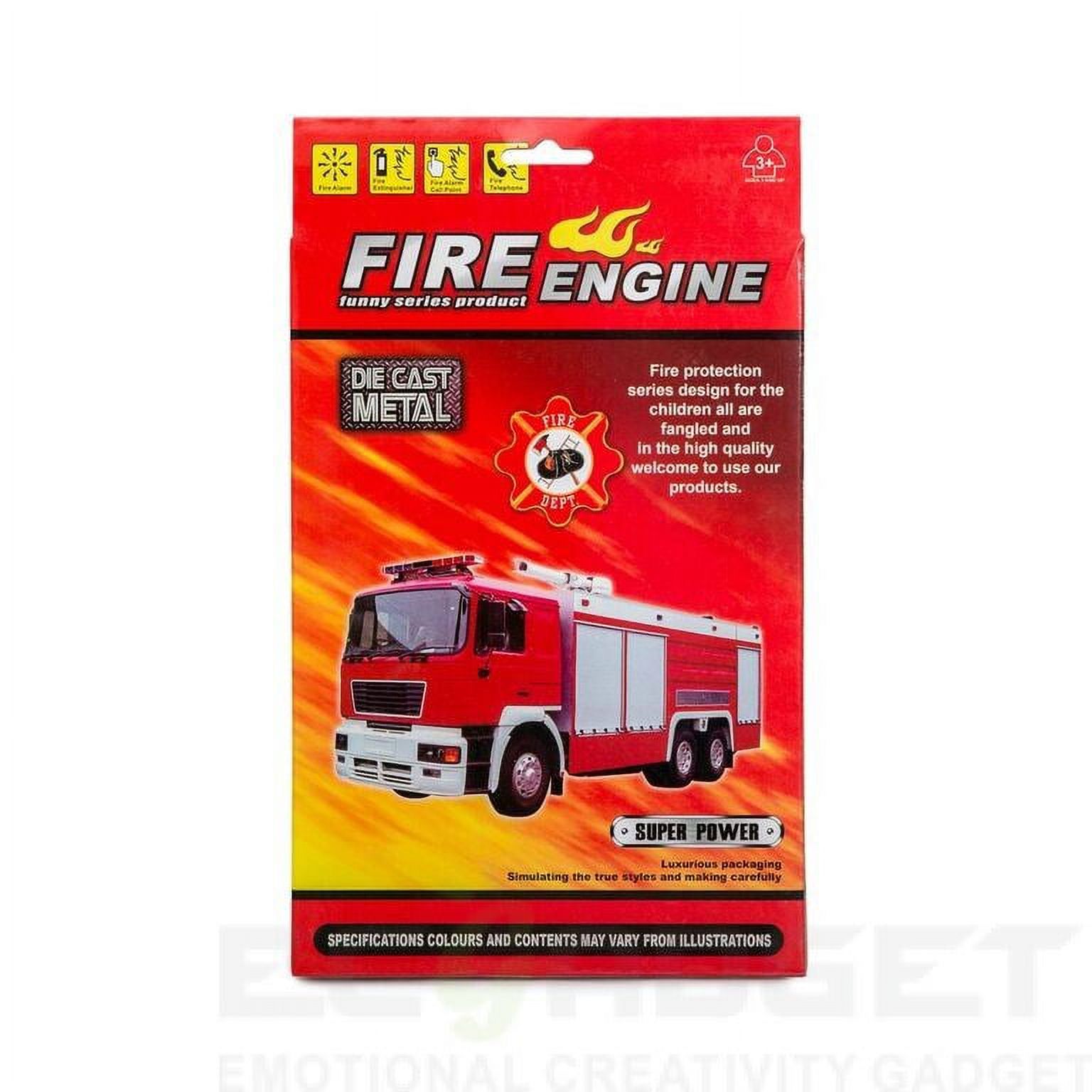 Big-Daddy Fire Rescue Toy Play Set Starter Kit Includes More Than 10 Fire Truck Toys And Accessories To Create The Perfect Emergency Scene - image 4 of 7