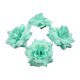 thumbnail image 1 of Injueey 50 paquetes/lote de tela de bajo mantenimiento con apariencia realista para álbumes y ceremonias de ropa de amplia aplicación Flores artificiales cian 4.5 cm, 1 of 6