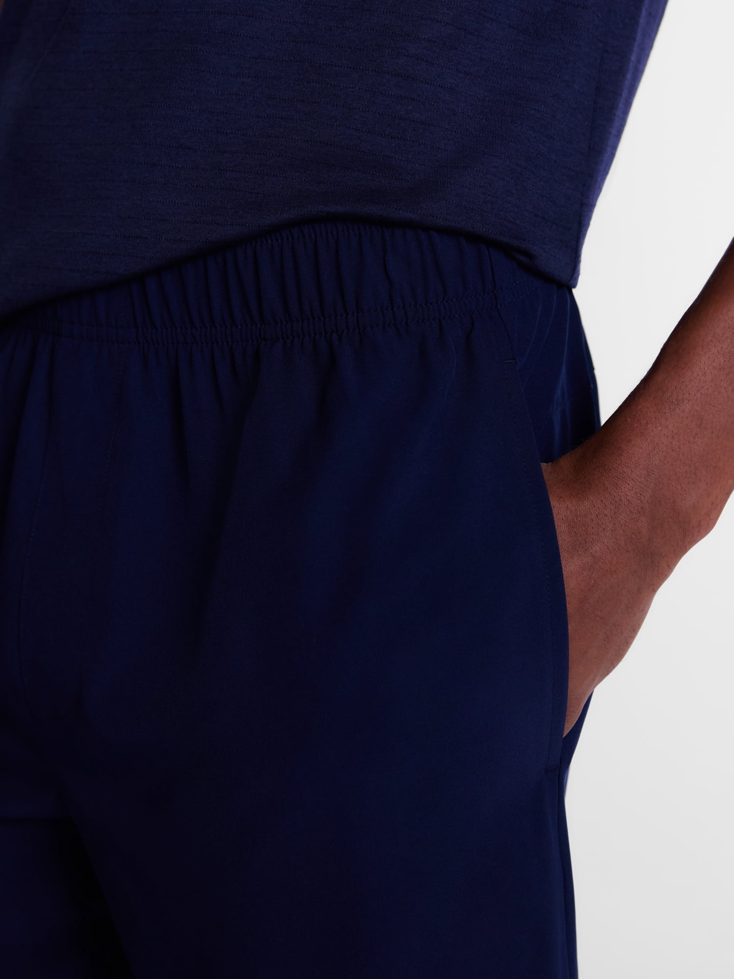 Athletic Works Men's and Big Men's Woven Running Shorts, 8" Inseams, Sizes XS-5XB