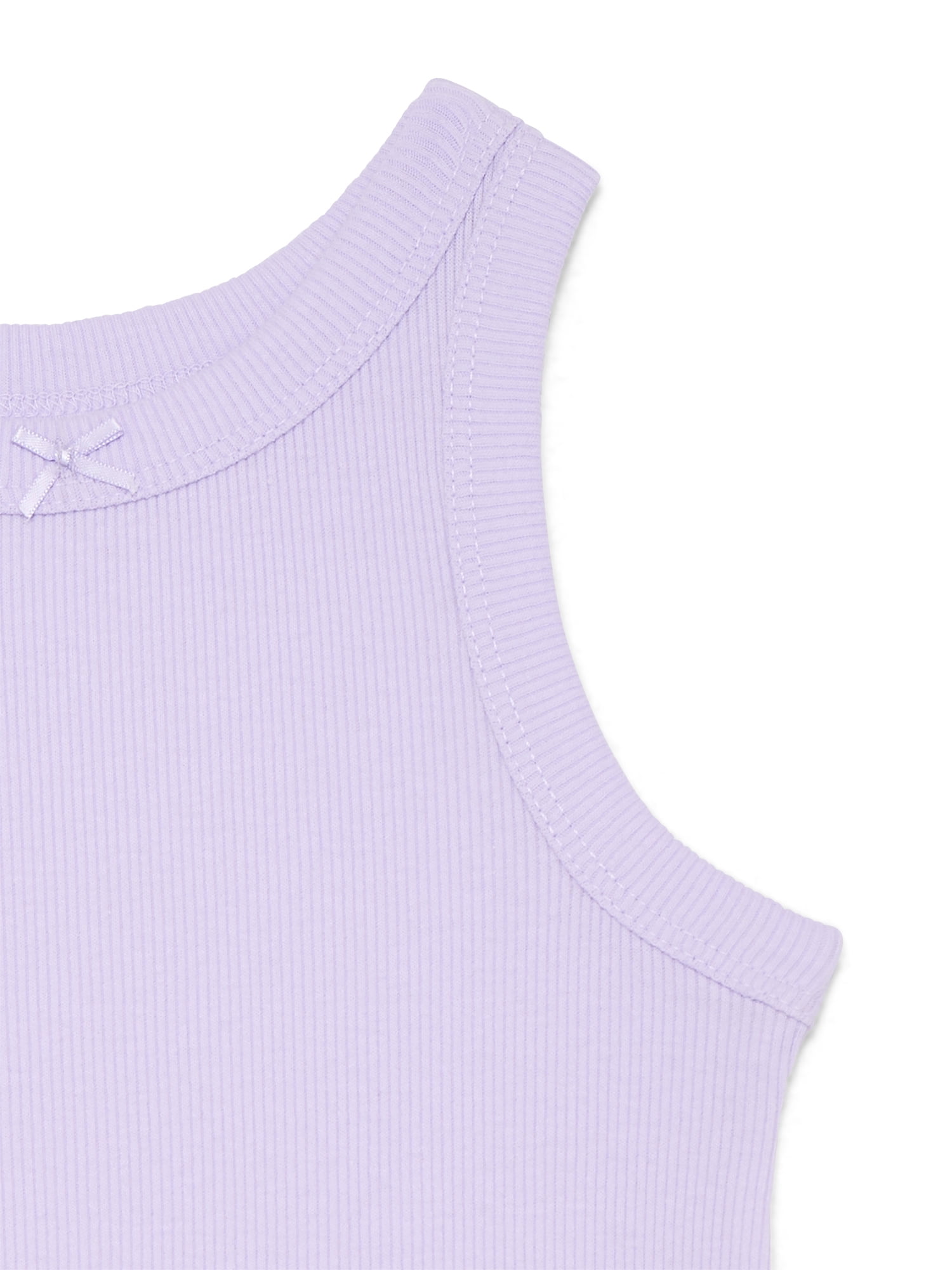 Wonder Nation Toddler Girls Ribbed Tank Top, Sizes 18M-5T
