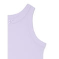 thumbnail image 2 of Wonder Nation Toddler Girls Ribbed Tank Top, Sizes 18M-5T, 2 of 3