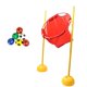 thumbnail image 5 of Juego de lanzamiento de bolsas de frijoles para niños con 6 bolas reutilizables para desarrollar inteligencia de inteligencia al aire libre juguetes Rojo, 5 of 8