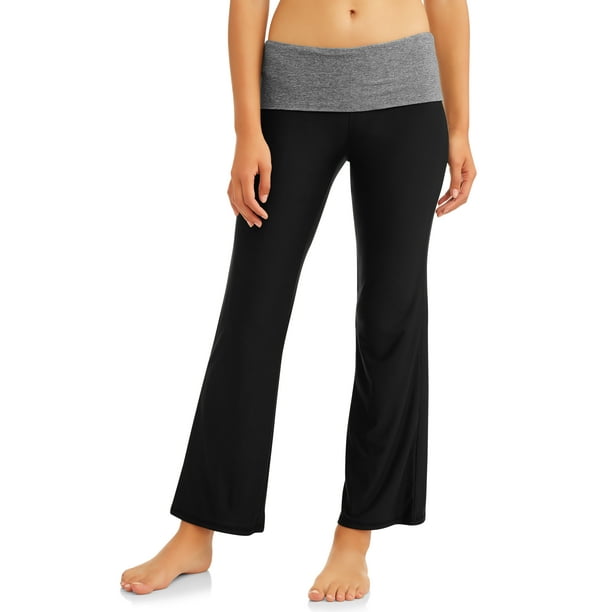 No Boundaries Juniors' Flare Yoga Pants (Prints & Solids)