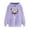 Purple, variant on Christmas Womens Hoodies Pullover Womens Sweatshir Long Sleeves Print Front Pocket Drawstring Casual Top Oversized Fall Winter Fashion Party Work Comfortable Clothes(Purple)