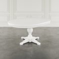 thumbnail image 3 of Jofran Westport Modern Farmhouse 66" Round-to-Oval Pedestal Dining Table, 3 of 8