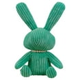 thumbnail image 1 of 38/45cm Long Ears Sitting Posture Ribbed Faux Pearls Necklace Bunny Doll Toy Plush Stuffed Rabbit Doll Cartoon Animal Toy, 1 of 10