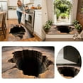 thumbnail image 2 of 3D Trap Optical Visual Rug 31.50x47.24 Inch Front Door Mat with Brick Bottomless Hole Design Non- Area Rug for Living Room Playroom Outside Entrance Home Decor, 2 of 6