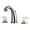 Brushed Nickel, variant on Kingston Brass GKB985ALL Widespread Bathroom Faucet, Oil Rubbed Bronze