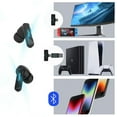 thumbnail image 3 of Middle Rabbit SW4 Wireless Gaming Earbuds for PC PS4 PS5 Switch Mobile - 2.4G Dongle & Bluetooth - 30ms Low Latency - Headphones with Built-in Microphone - 4 Mics PC Earbuds - PS4 PS5 Headset, 3 of 9