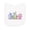 AA-White, variant on Inktastic Floral Easter Bunnies Newborn Bib