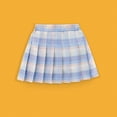 thumbnail image 7 of CAUYDY 11-13School Girl Skirt 14-16Teen Girls Pleated Mini Athletic Skorts 3T 4T 5T Baby Girls Summer Cute Clothes Graduation Gift for 6-9Years Juniors Kids (Sizes 13-14 Years,Sky Blue), 7 of 7