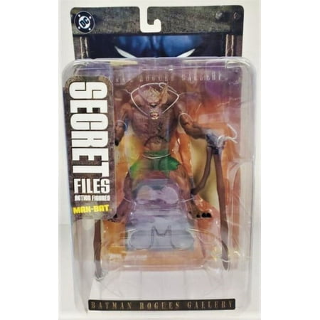 DC Direct Batman Rogues Gallery Secret Files Man-Bat Action Figure