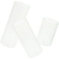 thumbnail image 2 of MasteelfCA 3pcs Glass Transparent Candle Cup Cylinder Candle Holder Simple Style Candle Container, 2 of 8