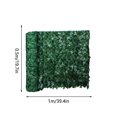thumbnail image 3 of Fence Balcony Screen Fence Panel Artificial Plant Decorative Fences For Indoor, 3 of 5