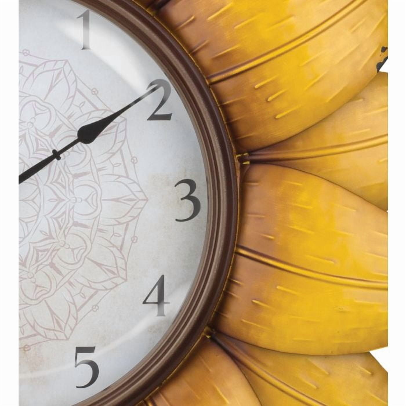 Regal Art  and  Gift 13248 - Clock - Sunflower Wall Decor Clocks