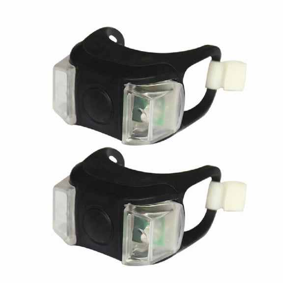 2PCS/SET Baby Stroller Night Light Waterproof Silicone Caution lamp Outdoor Security Safety Alert LED Flash Remind