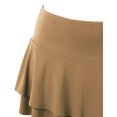 thumbnail image 4 of Doublju Women's Flared Skater Mini Skirt (Plus Size Available), 4 of 4