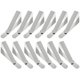 thumbnail image 1 of Clips de mantel, Clips de mesa de picnic, Clips de cubierta de mesa de picnic Clips de cubierta de mesa de marco de tela de mesa de picnic de acero inoxidable 12 piezas Xemadio HMHZ1368, 1 of 5