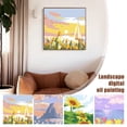 thumbnail image 2 of PFDDRW New Landscape Digital Oil Painting DIY Hand Filled, 2 of 8