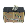 thumbnail image 5 of Wizarding World of Harry Potter Hufflepuff Suitcase Bank 4.5in H, 5 of 5