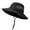 I- Black, variant on Wide Brim Fishing Hat UV Sun Protection Hats for Men Women Outdoor Hiking Safari Hats Bucket Caps with Removable Neck Flap & Face Cover "Gray"