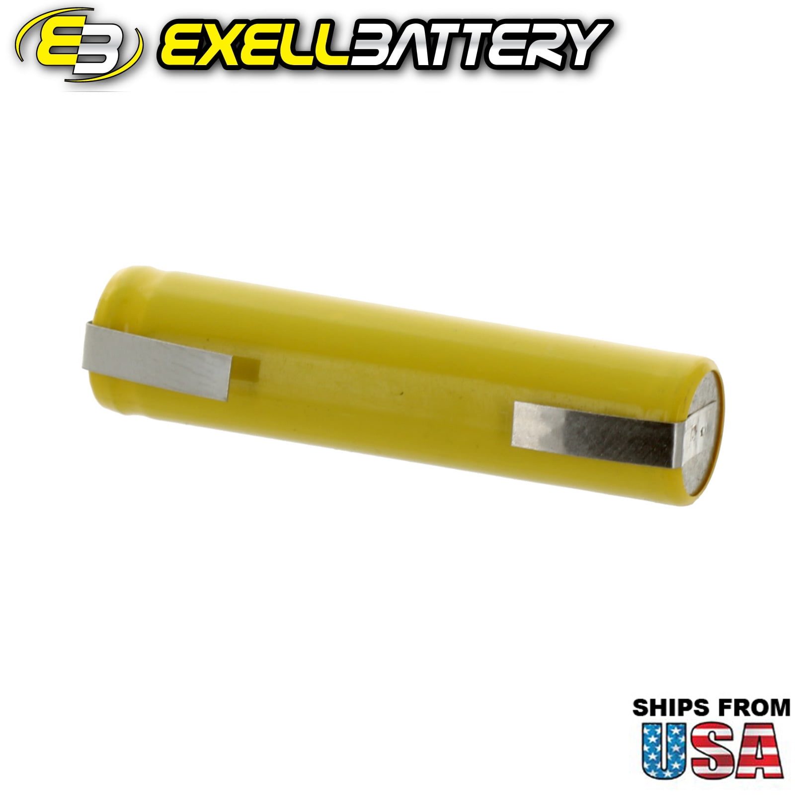 10x AAA 1.2V 300mAh Rechargeable Batteries w/Tabs for Solar, Remotes,Key Pads