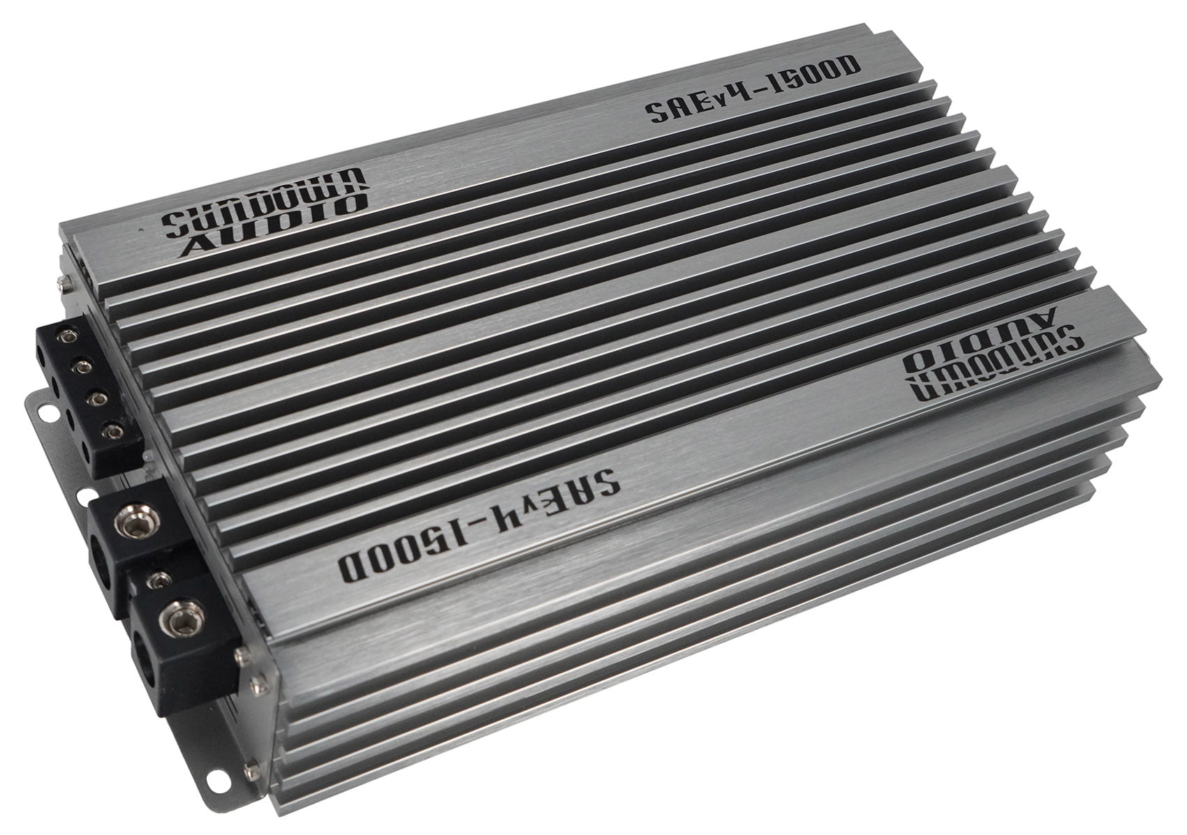 Sundown Audio SAEv4-1500D Monoblock Class D Car Amplifier with Wired Remote Control and Variable Phase Shift Black