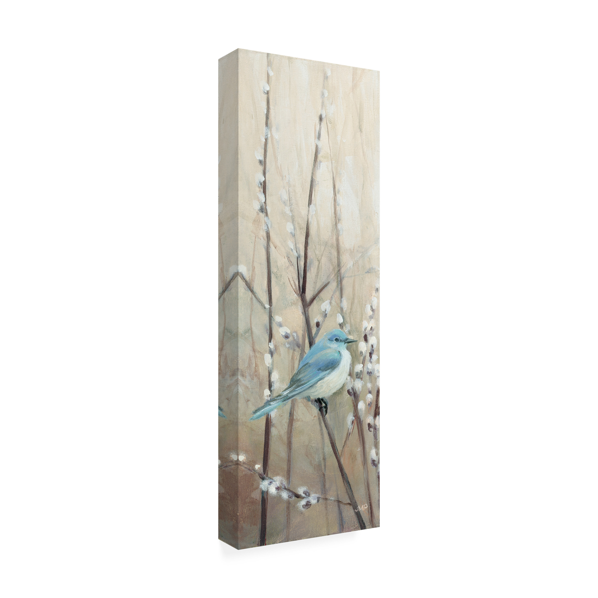 Trademark Fine Art 'Pretty Birds Neutral II' Canvas Art by Julia Purinton