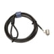 thumbnail image 1 of Cable de bloqueo para computadora portátil bloqueo para computadora portátil prevención de robo resistente a cortes flexibilidad práctica para computadora ANGGREK Otros, 1 of 8