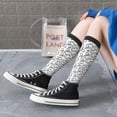 thumbnail image 5 of Daiia Sports Socks Hand Drawn Snake Printed Novelty Crew Socks for Men Women Knee High Socks Cotton Socks Soft & Breathable Support Unisex Socks, 5 of 9