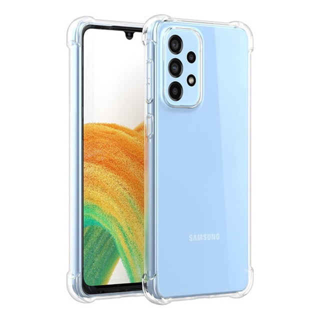 Funda Kiosla Para Samsung A33 5G Hard Shell Case Premium Esquina Reforzada Transparente