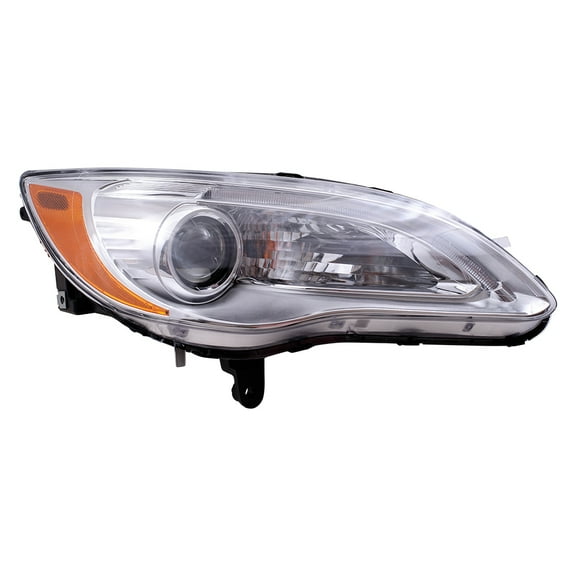 Brock Headlight for 2011-2014 200 w/ Chrome Bezel Right 5182591AE