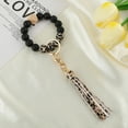 thumbnail image 4 of shenmeida Silicone Beads Bracelet Keyring Bangle Keyring Portable Keys Ring Holder Tassel Women Accessories, 4 of 8