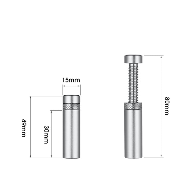 Support de Carte Graphique GPU Réglable Télescopique Rotatif, Support Magnétique pour Carte Vidéo GPU pour Ordinateur de Bureau PC Argent 49 à 80 mm
