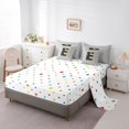 thumbnail image 5 of Manfei Kawaii Toy Race Car 7-Piece Twin Bedding Sets,Colorful Vehicle Theme Bedding Comforter Set,First Letter E Sheet Sets For Kid,Super Cozy Room Decor Reversible, 5 of 8