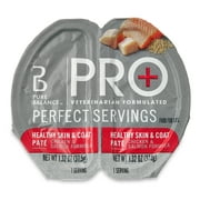 Pure Balance Pro+ Healthy Skin & Coat Pate for Cats, Chicken & Salmon Formula, 2.64 oz