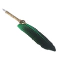 thumbnail image 3 of Plume, Plume Rétro Résistante à l'Usure Plume Élégante avec 5 Pointes Support de Stylo Bouteille pour Pratique Rouge,Violet,Vert,Gris, 3 of 7