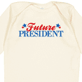 thumbnail image 4 of Inktastic Future President Boys or Girls Long Sleeve Baby Bodysuit, 4 of 5
