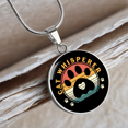 thumbnail image 4 of Collier de Cercle de Patte de Chat en Acier Inoxydable Ou en or 18 Carats 18-22", 4 of 7