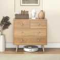 thumbnail image 4 of Gymax 4-Drawer Dresser Chest Cabinet Storage Organizer w/Anti-Toppling Kits, 4 of 9